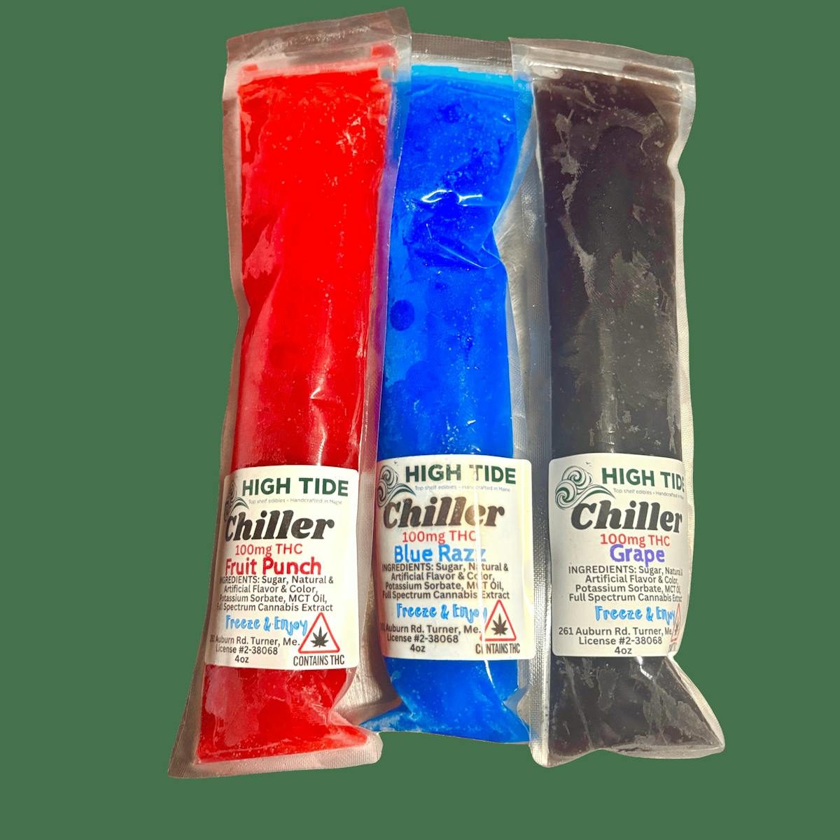 Infused freeze-pop drinks