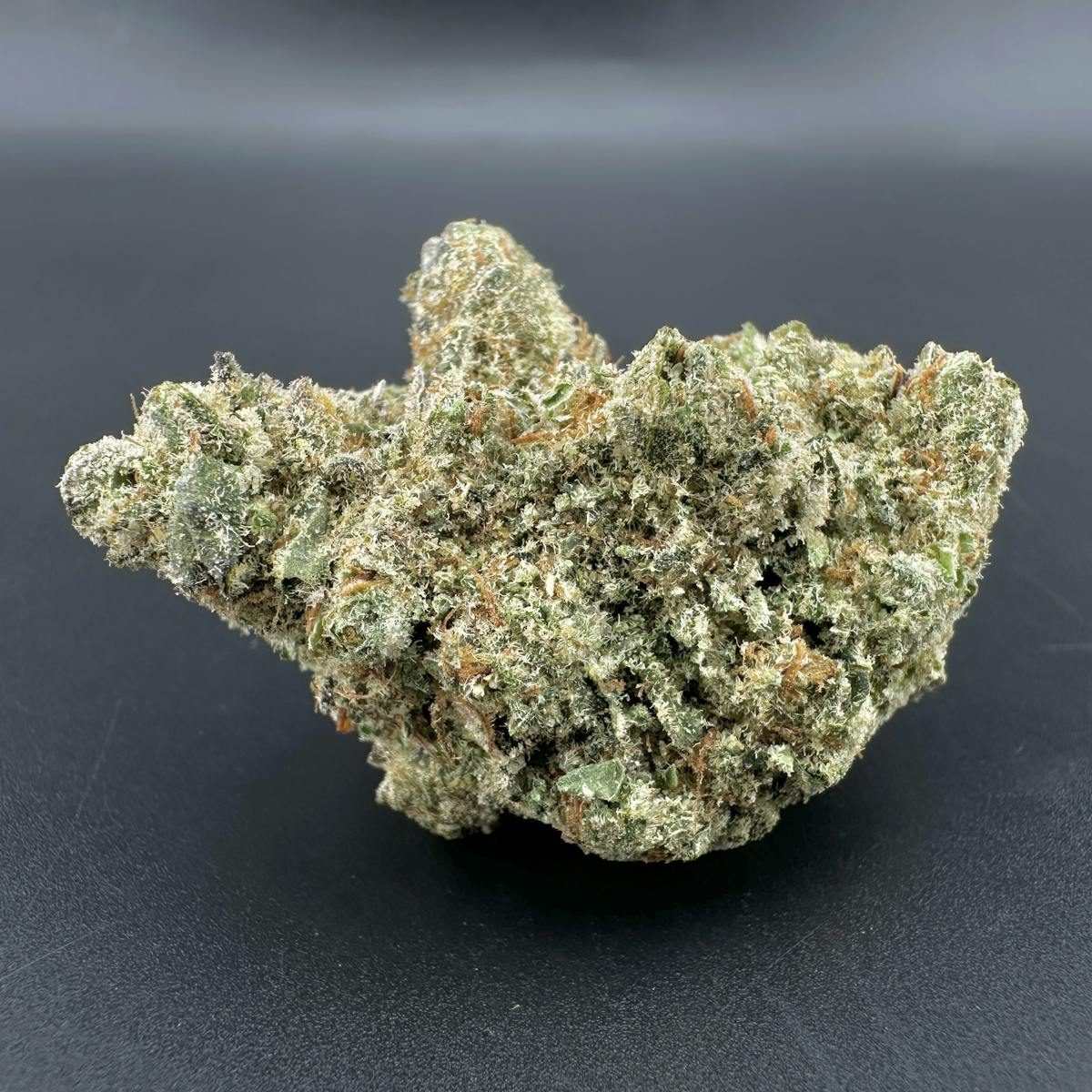 Frosty cannabis bud